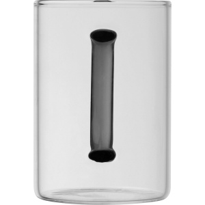 Tasse en verre avec poignée colorée EDDA 9