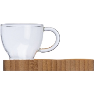 Plateau de service avec cuillère en bambou ROSA 8