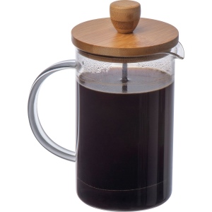 Cafetière avec couvercle en bambou NATHAN 3