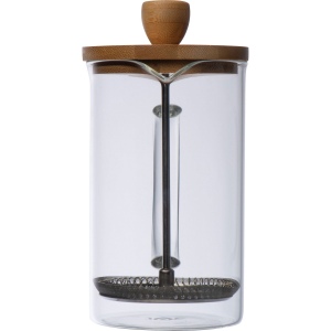 Cafetière avec couvercle en bambou NATHAN 5