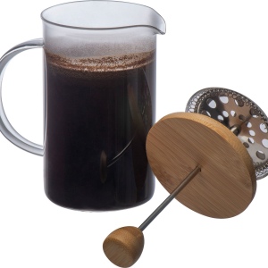 Cafetière avec couvercle en bambou NATHAN 8