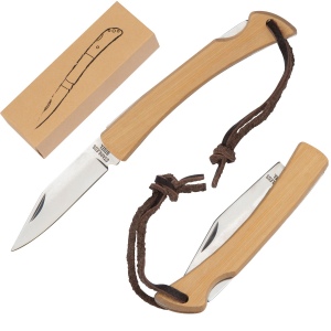 Couteau de poche en bambou ERNA