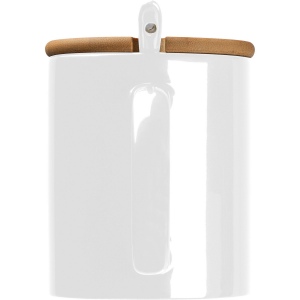Tasse avec cuillère et couvercle en bambou LOTHAR 13