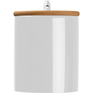 Tasse avec cuillère et couvercle en bambou LOTHAR 12