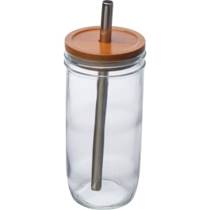 Gobelet avec couvercle et paille BENEDYKT