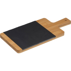 Planche en bambou avec insert en ardoise GEMMA