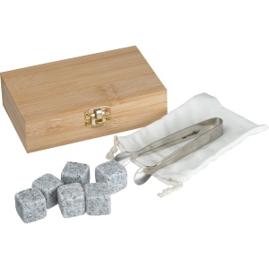 Set de glaçons dans une boîte en bambou EWA 2