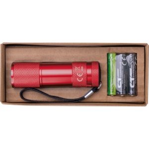 Lampe de poche avec 3 pils dans une boîte* DUNCAN 26