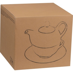 Service à thé deux en un: tasse, soucoupe et théière ELIAS 11
