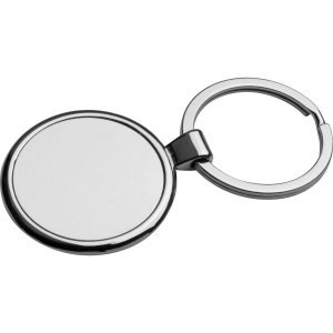 Porte-clés rond en métal ROCIO 2