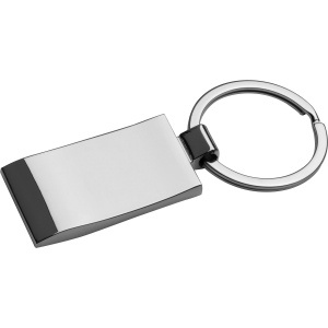 Porte-clés rectangulaire en métal NAOMI 4