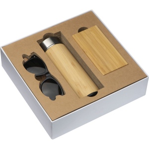 Set cadeau avec chargeur, gobelet et lunettes EMILIA 4