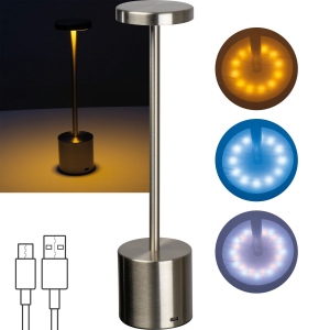 Lampe de table en acier inoxydable ANNETTE 2