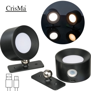 Lampes murales rechargeables, lot de 2 HEDWIG 2