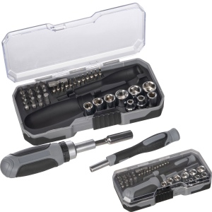 Set d'outils 41 pièces, cliquet inclus JOSEPHINE