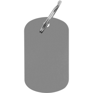 Porte-clés plaquette métallique LIESELOTTE 10