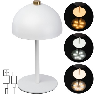 Lampe de table en acier inoxydable CODY
