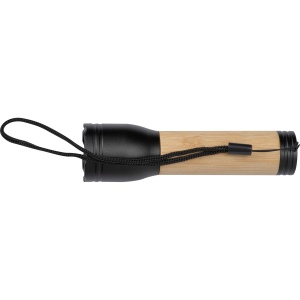 Lampe de poche en bambou TRAVIS 7