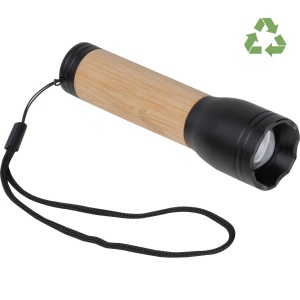 Lampe de poche en bambou TRAVIS