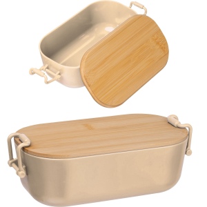 Lunchbox avec couvercle en bambou JAVIER 4