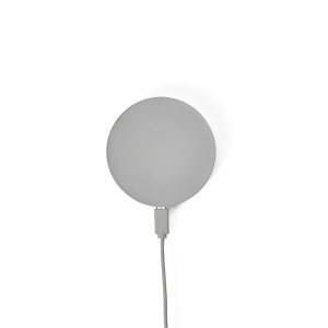 Chargeur sans fil Lovelace Calcaire. 15W. Port USB-C 12