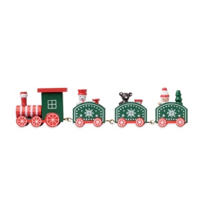 Train de Noël en bois - JUNA 4