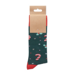 Paire de chaussettes de Noël M - SOC MEDIUM 10