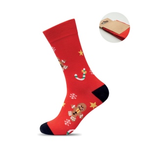Paire de chaussettes de Noël M - SOC MEDIUM