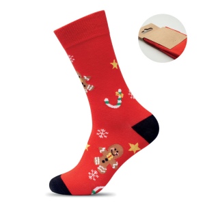 Paire de chaussettes de Noël L - SOC LARGE 2