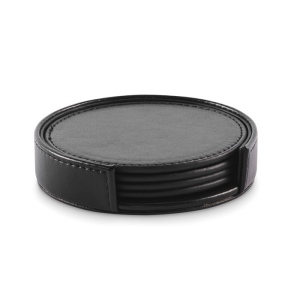 Lot de 4 sous-verres en PU - POSA SET