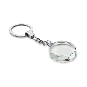 Porte-clés rond en verre - ROUNDWARD 3