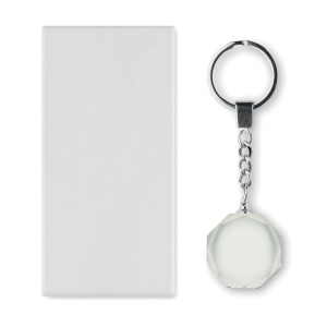 Porte-clés rond en verre - ROUNDWARD 4