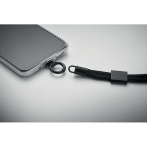 Cordon pour téléphone RPET - NONETTE WRIST 4