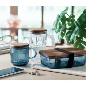 Mug en verre strié 300ml - VITRIO MUG 4