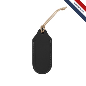 Porte-étiquette cuir régé. 4