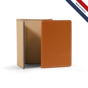 Porte-passeport cuir régé. 3