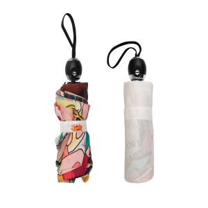 Parapluie pliable pongé 4