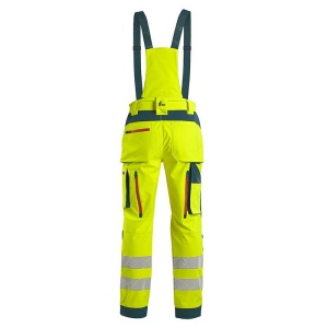 Pantalon softshell à bretelles haute visibilité Homme CXS 3