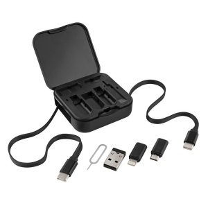 Cable data avec boîte de rangement MetMaxx