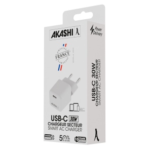 NANO - PRISE SECTEUR BLANCHE 30W SUPERGAN ORIGINE FRANCE GARANTIE 3