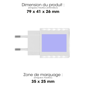 SHINCHAKU - CHARGEUR SECTEUR USB TYPE-C GAN 20W POWER DELIVERY - BLANC 2
