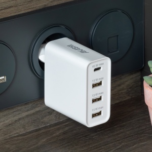 YORIYOI - CHARGEUR SECTEUR ECO 60W 6A POWER DELIVERY 5