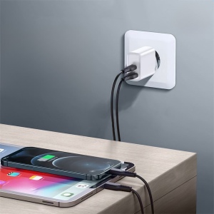 HAITATSU - CHARGEUR SECTEUR GAN 35W USB TYPE-C POWER DELIVERY - BLANC 4