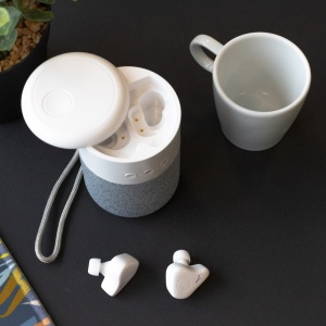 KANZEN - COMBO ÉCOUTEURS + ENCEINTE 5W SANS FIL 5