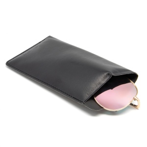ETUI LUNETTES EN SIMILI-CUIR LISSE NOIR 6
