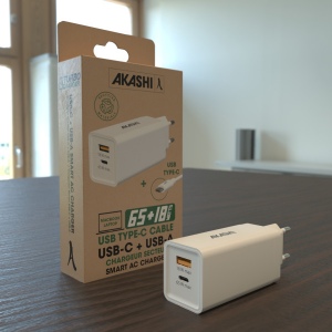 ATSUI - PACK CHARGEUR SECTEUR GAN ECO 67W + CABLE USB-C 67W 8