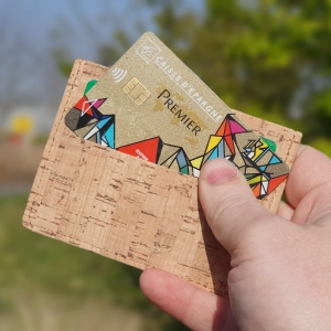 PORTE-CARTES HORIZONTAL AVEC OU SANS ANTI-RFID  LIEGE 4