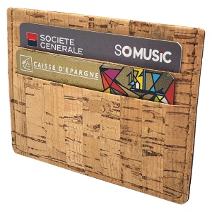 PORTE-CARTES HORIZONTAL AVEC OU SANS ANTI-RFID  LIEGE 5