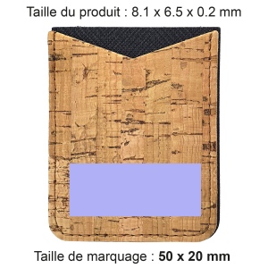 PORTE-CARTE POUR SMARTPHONE AVEC ADHESIF 3M LIEGE 2