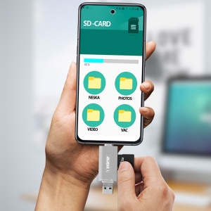 KAGI - LECTEUR DE CARTE - SD / MICRO SD 3 EN 1 5